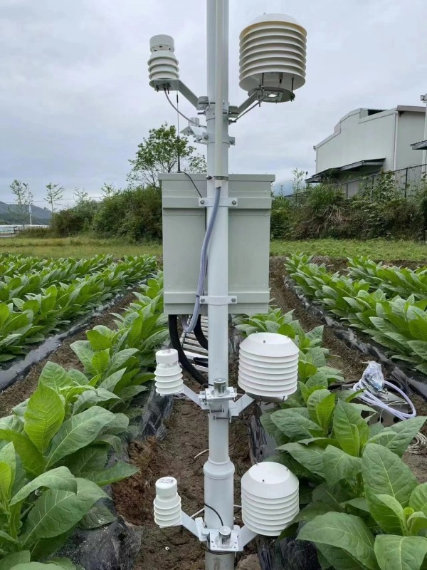 云南烟草种植基地墒情气象监测系统安装落成！